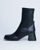 Topshop Topshop Niamh block heel ankle boots in black - 1