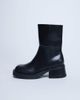Topshop Topshop Nina chunky heel ankle boots in black - 1