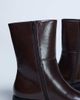 Topshop Topshop Nina chunky heel ankle boots in chocolate-Brown - 2