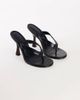 Topshop Topshop Nina toe thong heeled sandals in black - 4