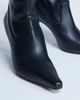 Topshop Topshop Noah pointed toe boots in black - 3