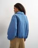 Topshop Topshop nylon bomber jacket in blue - 2