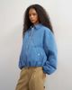 Topshop Topshop nylon bomber jacket in blue - 3
