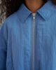 Topshop Topshop nylon bomber jacket in blue - 4