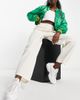 Topshop Topshop nylon drawstring cuffed highwaisted cargo pants in white - 4