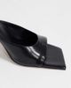 Topshop Topshop Octavia strappy high rhinestone heel sandals in black - 3