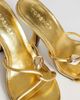 Topshop Topshop Olivia strappy high heel sandals with ball detail in gold - 3
