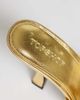 Topshop Topshop Olivia strappy high heel sandals with ball detail in gold - 4