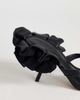 Topshop Topshop Ophelia real leather high heel sandals with ruffle in black - 4