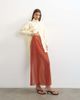 Topshop Topshop organza column maxi skirt in rust - part of a set-Red - 1