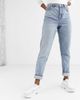 Topshop Topshop Original Mom jeans in bleach wash - MBLUE - 1