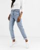 Topshop Topshop Original Mom jeans in bleach wash - MBLUE - 4