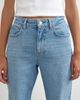 Topshop Topshop Orson comfort stretch straight leg ankle grazer jeans in bleach-Black - 3