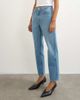 Topshop Topshop Orson comfort stretch straight leg ankle grazer jeans in bleach-Black - 4