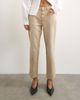 Topshop Topshop Orson comfort stretch straight leg ankle grazer jeans in winter oat-Neutral - 2