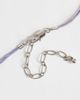 Topshop Topshop Ottie cord necklace with semi-precious stones in light blue - 3