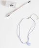 Topshop Topshop Ottie cord necklace with semi-precious stones in light blue - 4