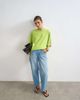 Topshop Topshop oversized dropped shoulders tee in light green - 2