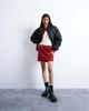 Topshop Topshop oversized nylon bomber jacket in black - 2