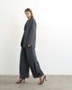 Topshop Topshop ovoid side pleat pants in gray - part of a set - 1