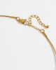 Topshop Topshop Ozzie waterproof stainless steel necklace in brushed gold tone - 3