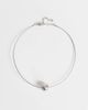 Topshop Topshop Ozzie waterproof stainless steel necklace in brushed silver tone - 1