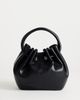 Topshop Topshop Paige ring handle grab bag in black - 1
