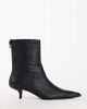 Topshop Topshop Palmer real leather kitten heel ankle boots in black - 1