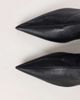 Topshop Topshop Palmer real leather kitten heel ankle boots in black - 3