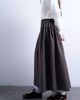 Topshop Topshop paper bag full circle maxi skirt in brown stripes - 2