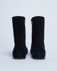 Topshop Topshop Peri real suede flat square toe boots in black - 3