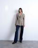 Topshop Topshop plaid cinched waist blazer in brown - part of a set - 2