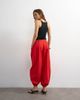 Topshop Topshop poplin balloon pants in red - 2