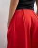 Topshop Topshop poplin balloon pants in red - 4