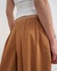 Topshop Topshop poplin balloon pants in tan-Brown - 3