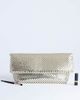Topshop Topshop Prince Chainmail oversized clutch purse in gold - 2