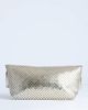 Topshop Topshop Prince Chainmail oversized clutch purse in gold - 4