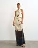 Topshop Topshop printed satin column maxi skirt in abstract print - part of a set-White - 1