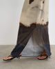 Topshop Topshop printed satin column maxi skirt in abstract print - part of a set-White - 2