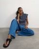Topshop Topshop Pull-On Barrel jeans in rich blue - 2