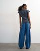 Topshop Topshop Pull-On Barrel jeans in rich blue - 4