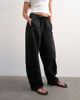 Topshop Topshop Pull-On Barrel jeans in washed black - 2