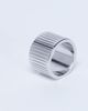 Topshop Topshop Rhodes waterproof stainless steel ring in silver - 4