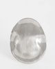 Topshop Topshop Romeo waterproof stainless steel disk ring in silver brushed - 3