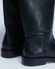 Topshop Topshop Rory real leather riding boots in black - 2