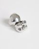 Topshop Topshop Rose 2-pack waterproof stainless steel rings in silver - 2