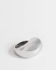 Topshop Topshop Roy waterproof stainless steel asymmetric ring in silver - 1