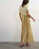 Topshop Topshop ruched striped skirt in green-Multi - 3