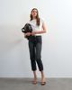 Topshop Topshop Runway mid rise cropped jeans in washed black - 3