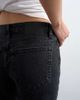 Topshop Topshop Runway mid rise cropped jeans in washed black - 4